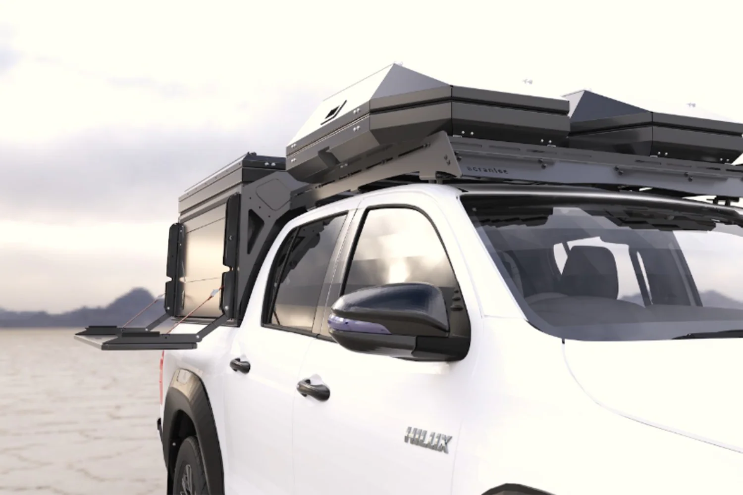 Camper MaxTrax Fold-Out Side Table - Image 9