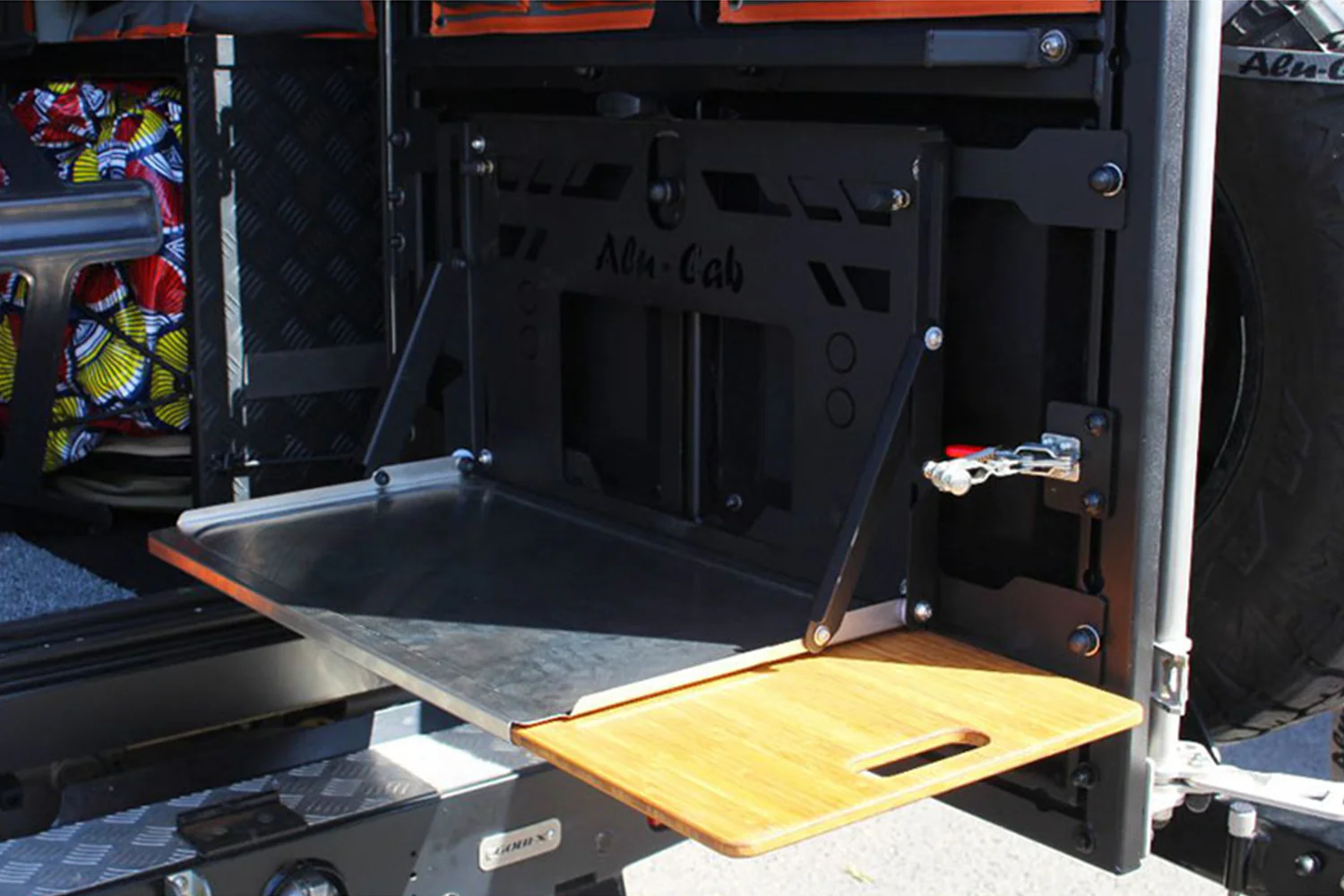 Canopy Camper Rear Drop-Down Table & Mounting Bracket - Image 5