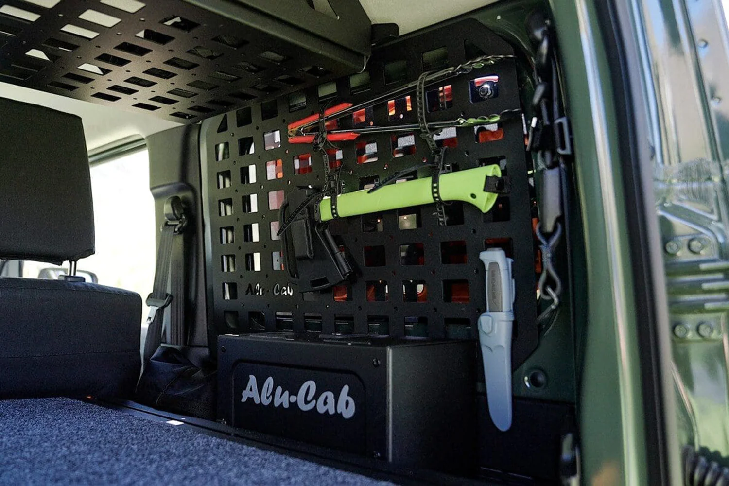 Jimny Interior Molle Plate